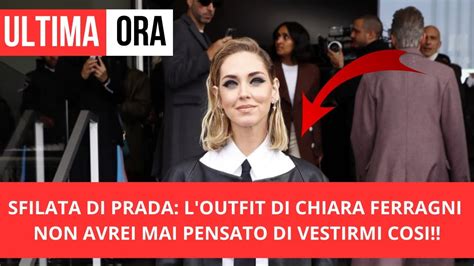 I segreti del look di Chiara Ferragni alla sfilata di Prada  